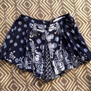 Miami printed skort